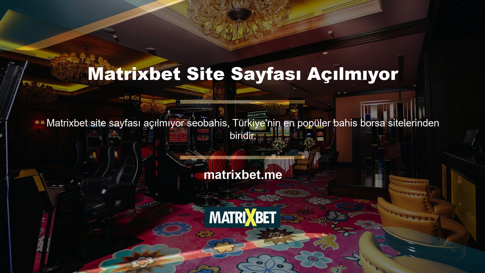 Matrixbet, dürüst ve adil casino anlayışı ve sunduğu oyun hizmetleriyle Türk müşterilerinin dikkatini çekse de son zamanlarda yabancı kullanıcılar tarafından da tanınmaya başlandı